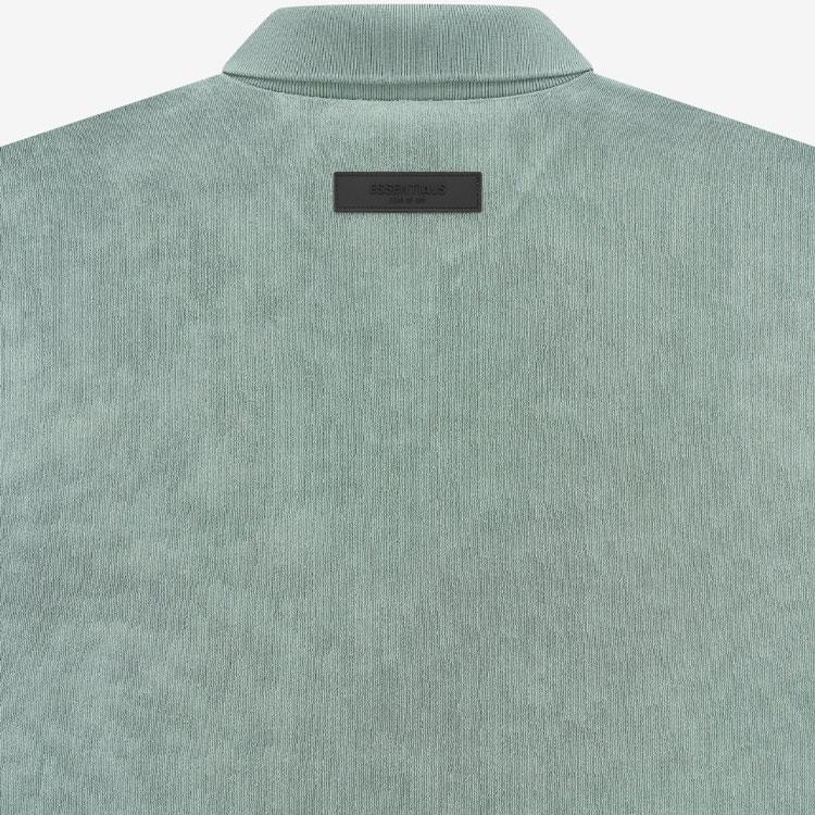 Fear of God Essentials Терри Поло Сикамор Мужские Топы Зеленый 125BT224051F