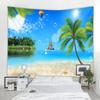 Скандинавский тропический пляжный гобелен Мандала настенный хиппи украшение для спальни психоделический гобелен богемный гобелен