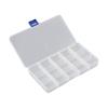 Transparent Plastic Compartment Box Small Organiser Storage Craft Bead Nail 2018
