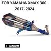 Выхлопная труба из титанового сплава для Yamaha XMAX 250/300