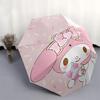 1pc My Melody Automatic Folding Umbrella - Portable 3-Fold Design with Iron Frame, Perfect for Fans, Travelers, Daily Use, and Festive Gifts!D092