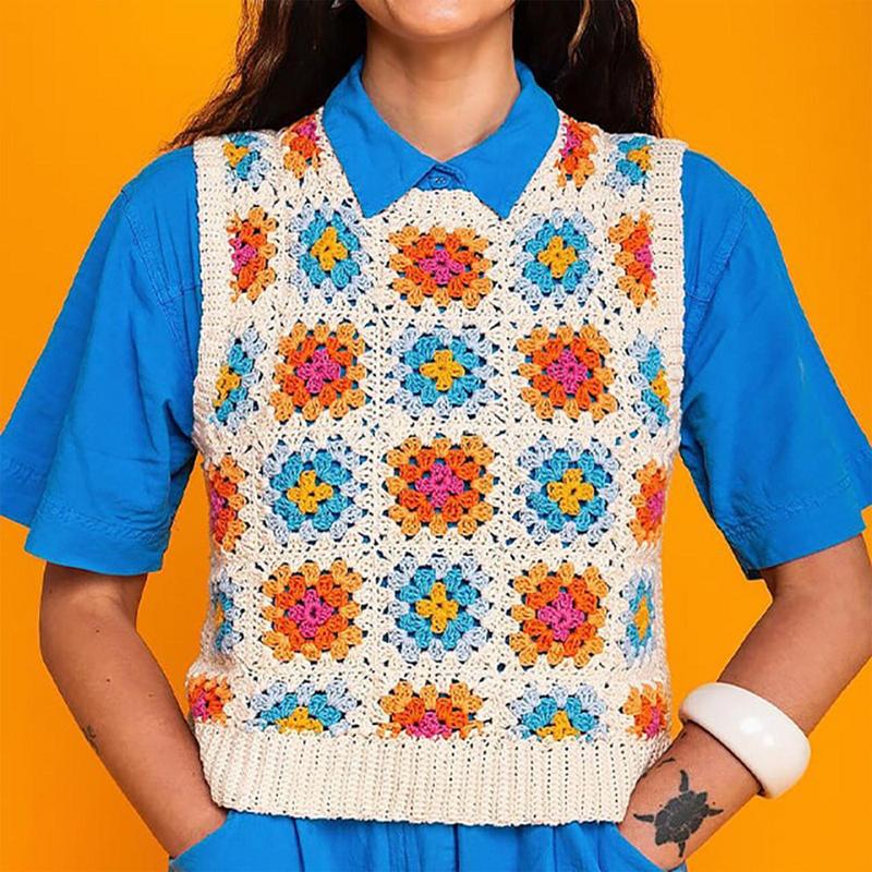 Вязание крючком Квадратная колода Вязание крючком Обучающие карточки Легкие карточки для вязания крючком Искусство и ремесла 50 Дизайнов Mix & Match Набор для вязания крючком для начинающих