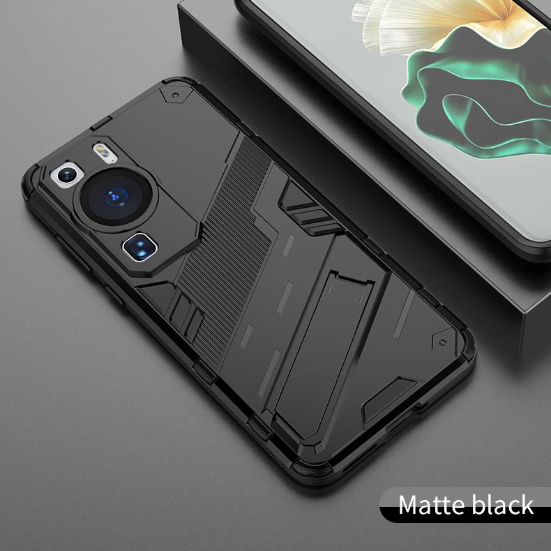Fundas For Huawei P60 Pro Case Shockproof Armor Holder Bumper Back Coque for Honor 90 Lite Honer90 Light 90Lite Phone Cover