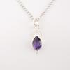 Iolite Gemstone 925 Sterling Silver Jewelry Handmade Pendant 1.40" Gift For Mom PP-12-3