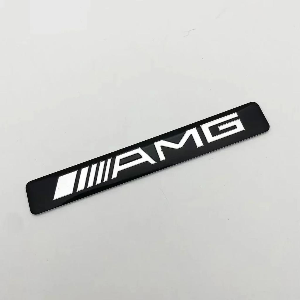 3D Metal Badge Stickers Decal Accessories For Mercedes Benz AMG Brabus Maybach W206 W204 W205 W212 W213 W221 W222 W223 W251 W464 AF1