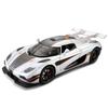 1/24 Scale Koenigsegg One Collectible Ornament with Sound, Light, and Feedback Function , Alloy Sports Car Toy Gift for Boys