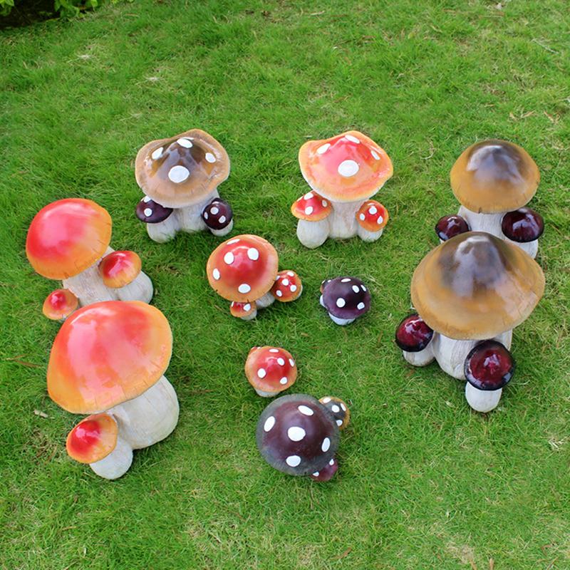 Cartoon Simulation Large Mushroom Decoration Outdoor Garden Courtyard Landscape Ornament
