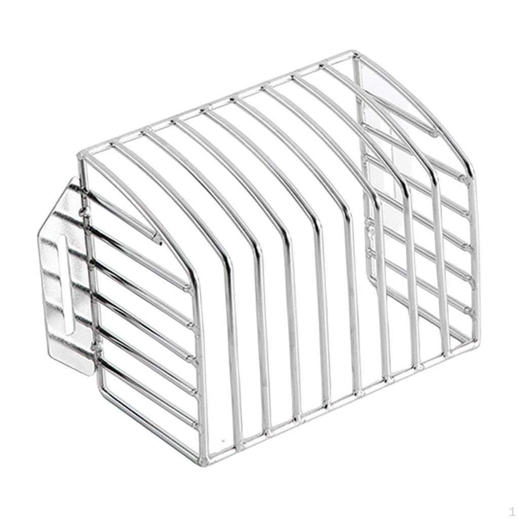 Gutter Guard Drain Cover Anti Clogging Downspout Protector Stainless Steel