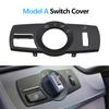 LHD RHD Headlight Lamp Rotary Button Foglight Switch Cover Panel Trim For BMW 5 5GT 6 7 X3 X4 Series F10 F11 F07 F06 F01 F25