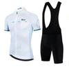 Коллекция велосипедных толстовок Коллекция велосипедных шорт 20D Мужская новая летняя Ropa Ciclismo Велосипедная футболка с коротким рукавом