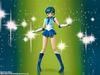 S.H.Figuarts Pretty Guardian Sailor Moon Сейлор Меркурий - Анимационная цветовая версия- (Переиздание) Приблизительно 140 мм ПВХ и АБС Окрашенная Подвижная Фигурка