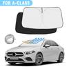 Для Mercedes Benz A-Class W169 W168 W176 Автомобильный козырек от солнца на лобовое стекло Чехол на переднее окно Козырек от солнца для автомобиля Защита от УФ лучей для салона автомобиля