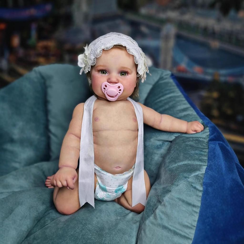 Силиконовая кукла-младенец Мэдди Реалистичная игрушка Reborn Для коллекционеров и в подарок