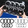 Для RS3 ABS Передняя решетка двигателя Логотип на багажник для Audi A1 A3 A4 B5 B6 B7 B7 A5 A6 C5 C6 A7 A8 Q2 Q3 Q5Q7 S3 RS3 S4 RS4 S7 Автоаксессуары