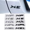 Наклейка и набор эмблем для автомобиля Jaguar: XEL, XFL, XJL, XE, XF, XJ - Черный Задний Логотип и Названия