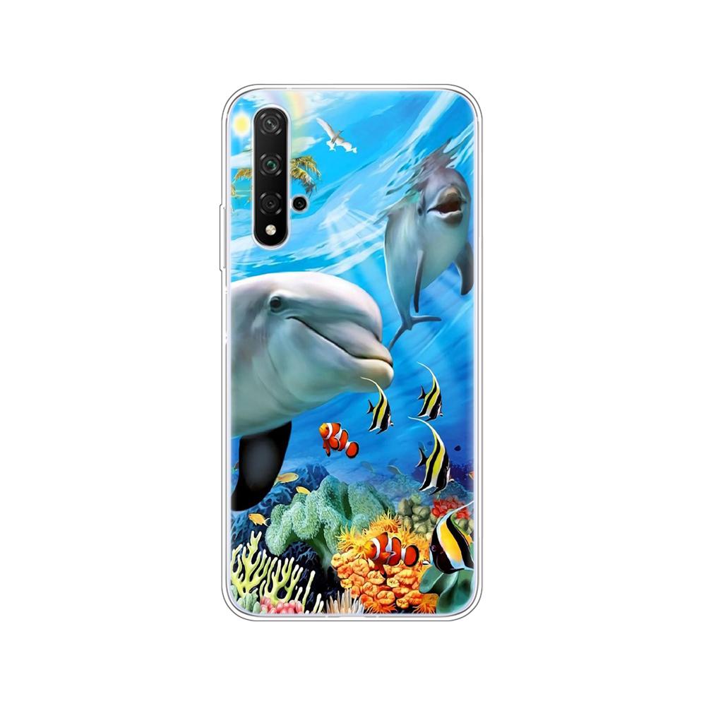 Чехол для Honor 20, силиконовый чехол на заднюю панель телефона для Huawei Honor 20 Pro Lite Honor20 YAL-L21 YAL-L41, роскошный мультяшный чехол