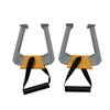 2 Pieces Portable Pull Up Bar Fitness Equipment Multifunction Handles for Door Frame
