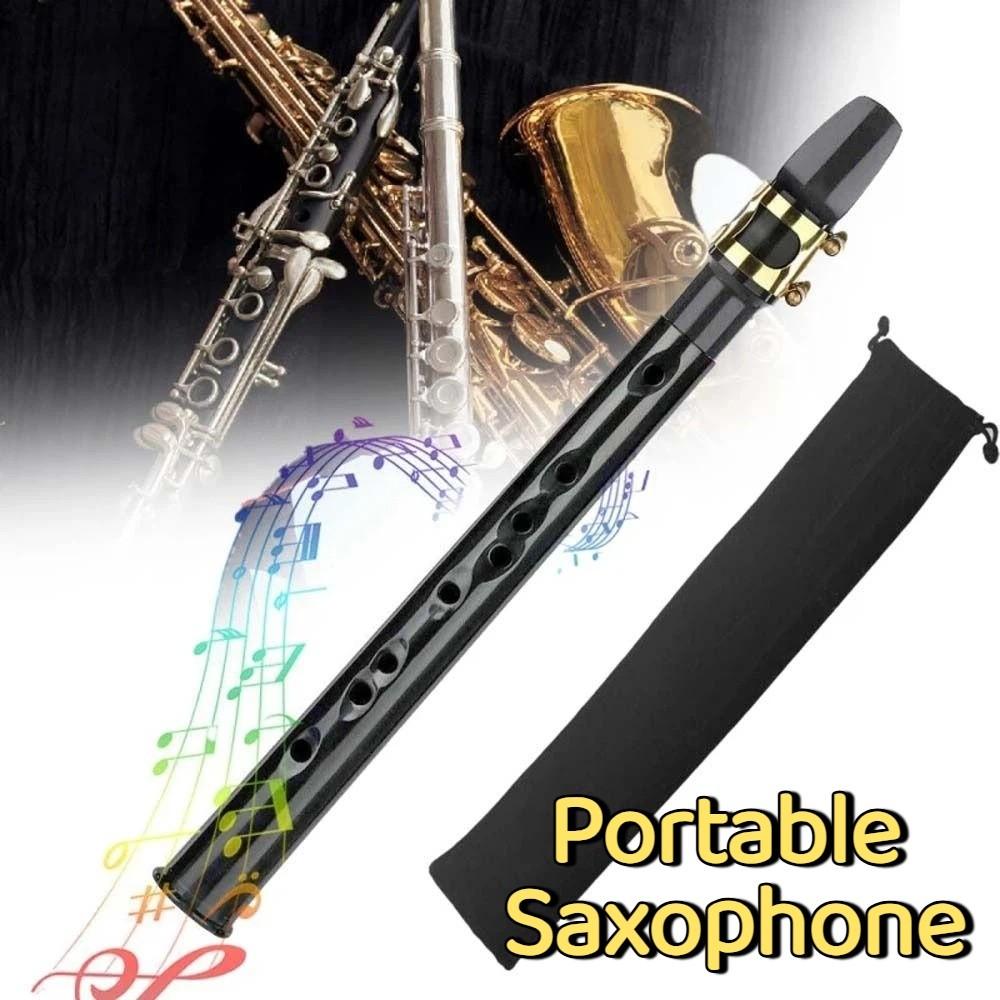 Mini Portable Saxophone Lightweight Woodwind Instrument Pocket Saxophone  Beginner Musicians