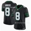 NFL New York Jets Custom Football Jersey Rogers 8 Gardner 1 5 20 Cotton Mesh Team Sport Uniform Men Women