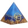 Orgone Pyramid Energy Generation Peaceful Mind Durable Unique Design Crystal Pyramid for Office