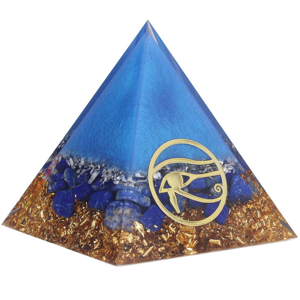 Orgone Pyramid Energy Generation Peaceful Mind Durable Unique Design Crystal Pyramid for Office
