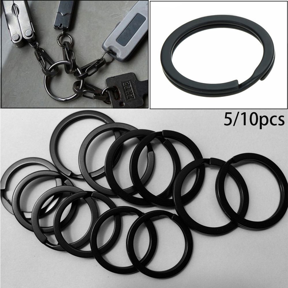 Hiking Style Locking Key Holder Stainless Steel Keys Ring EDC Keychain Keyring Connectors Carabiner