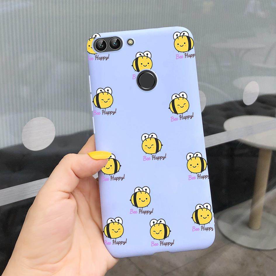 Чехол для Huawei P Smart Чехол для Huawei P Smart 2018 Цветок Ромашки Чехол для телефона FIG-LX1 Мягкая ТПУ Силиконовая Задняя крышка на PSmart 5.65" Сумка
