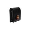 Gucci GG Marmont Потертый Логотип Double G Красный Стразы по Краю Короткий Кошелек Женский кошелек Черный 499783-CWGHT-8230