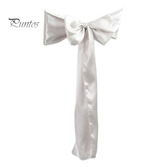 10 шт. чехлов на спинки стульев, атласные чехлы на стулья, большой бант, декор для праздников, свадеб, банкетов, подвязки для стульев для столовой