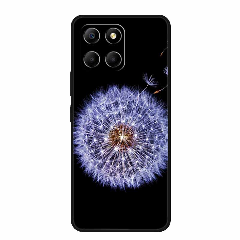 Чехол для телефона Honor X7d 5G 2025 Задняя крышка Чехол X 7 d Ударопрочный Черный Силикон Мягкий Чехол Для Honor 400 Smart Play 10T 5G Чехол