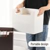 Foldable Desktop Book & File Organizer - A4 Folder & Sundries Storage Box