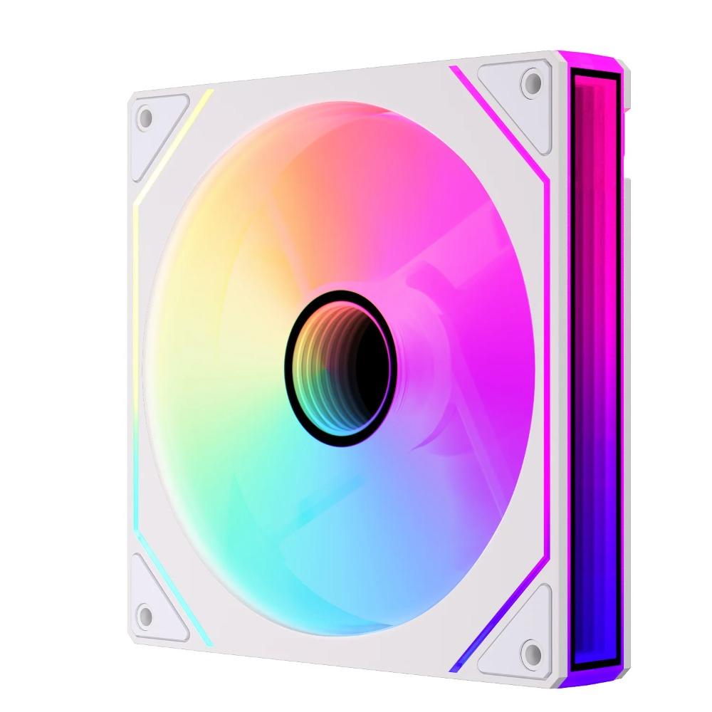 140mm Infinite Mirror 4 Pro PC Case Fan Large Air Volume Quiet 4PIN PWM ARGB Motherboard Sync Hydro Bearing Low Vibration For Desktop Gaming Chassis