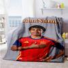 Lamine Yamal 32 Personalized Text Blanket Cozy Customizable Blanket Warmthful Decor Suitable for Chair Bedding Picnics Couch Four Seasons Universal
