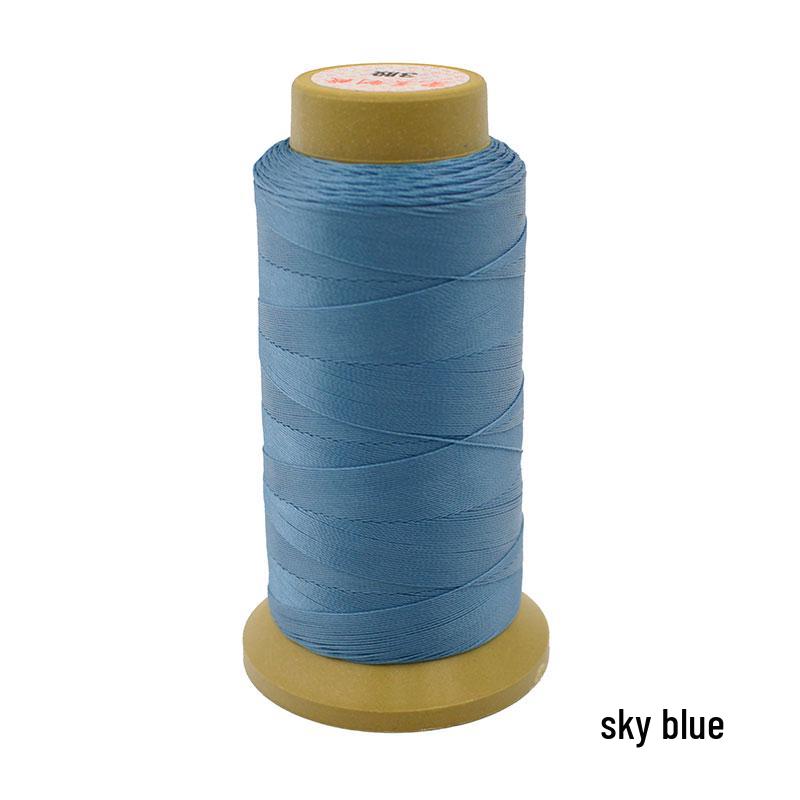 Sewing Thread: Large Spool for Leather, Sofa, or Jeans - High Strength Mercerized Thread