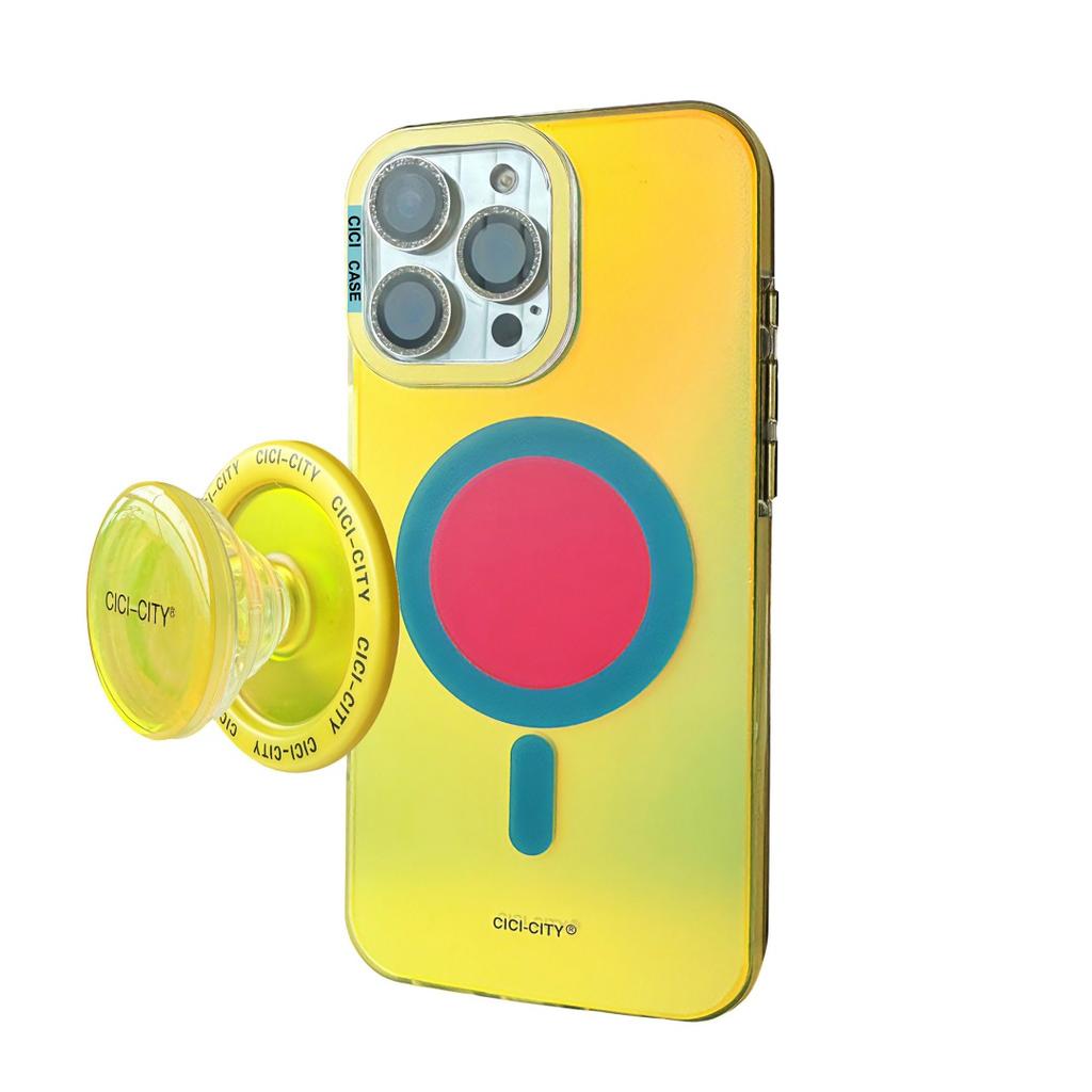 Роскошные модные матовые чехлы Magsafe с изменяющим цвет для iPhone 17 Air 16 15 Pro Max 14 13 Магнитная беспроводная зарядка