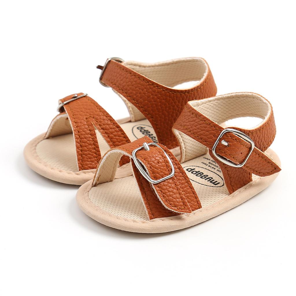 MYGGPP Spring and Summer Lace-up Baby Sandals Baby Shoes Toddler Sandals