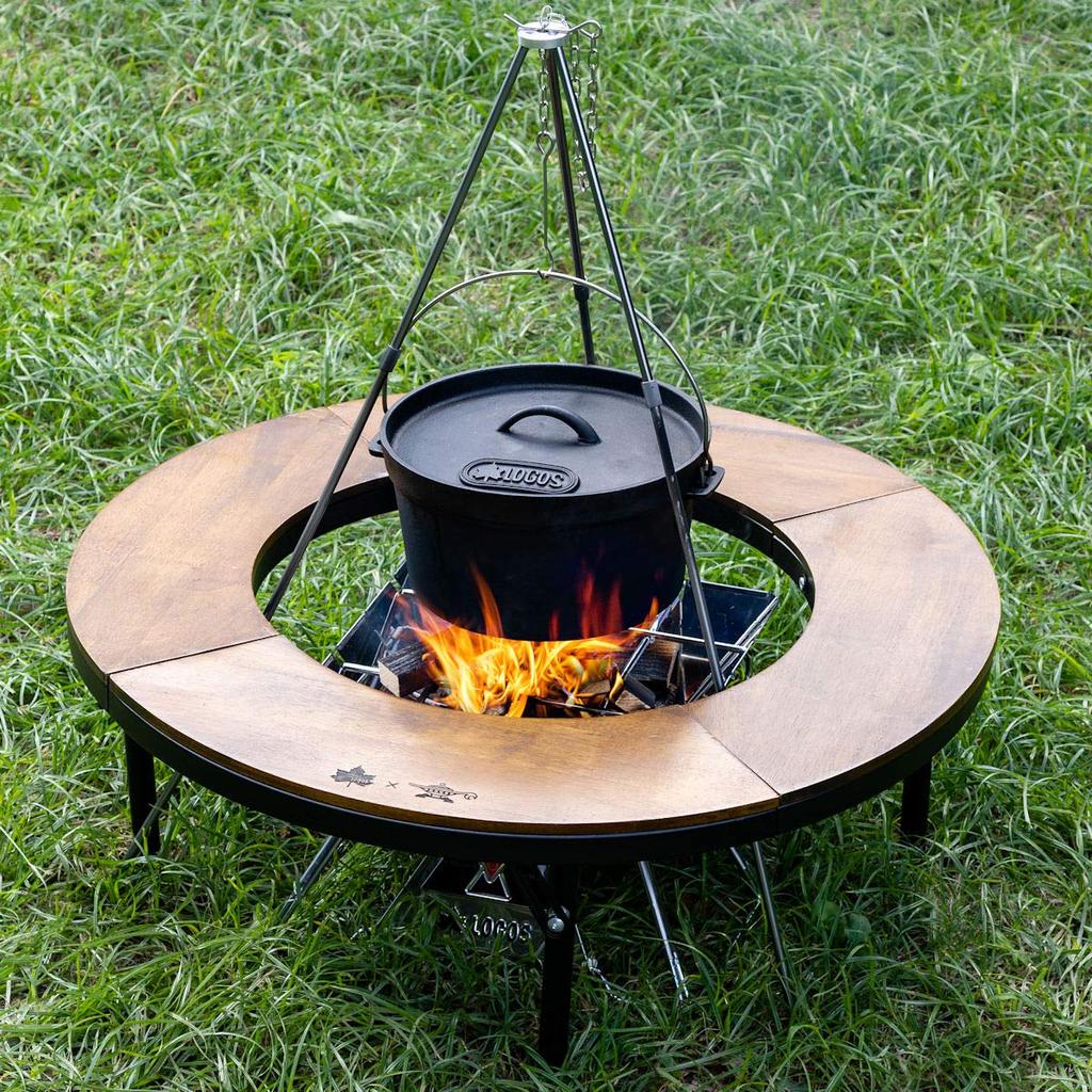 LOGOS Мини-штатив широкий 81063125 Серебристый Ширина 60 x Глубина 52 x Высота 79 см (ок.)