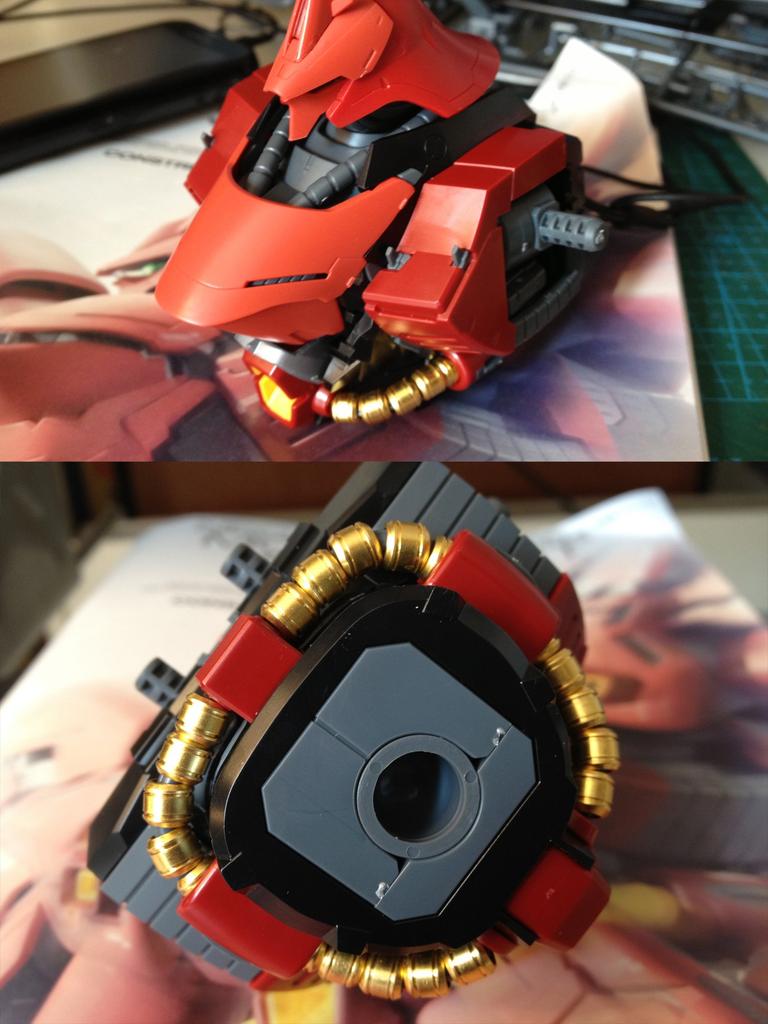 MG Metal Vernier Полный набор Deluxe Edition для Sazabi 1/100 MSN-04 Ver.Ka (Золото) [Товары]