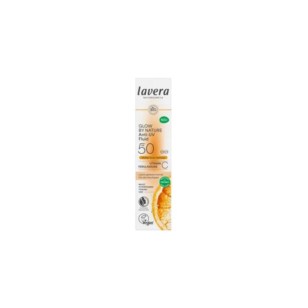 Lavera Солнцезащитный флюид Glow Anti-UV SPF 50, 40 мл
