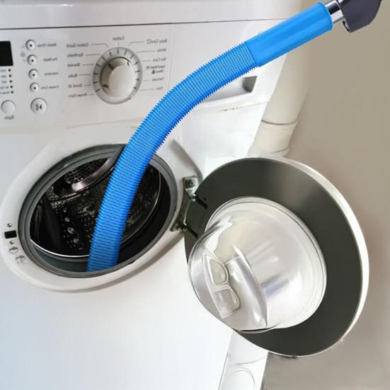 Dryer Vent Cleaning Kit with All Vacuum Cleaner Hose Attachment Brush Connector Dryer Vacuum Ventilation Lint Remover Quick Coupling Tube Accessories