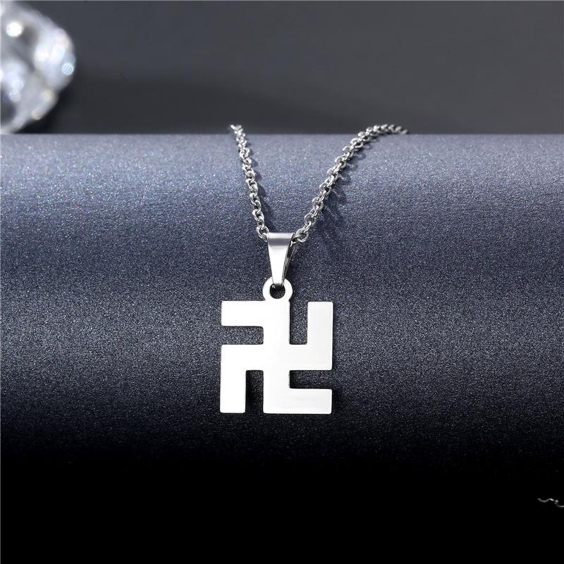 [New Titanium Steel Short Choker Necklace Hip Hop Street Pendant Chain For Trendy Girls Night Out Accessories]