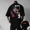 JP Movie Godzilla Vintage Print Cotton Short Sleeve T-Shirt Men Women Kids Family Clothes Summer Short-Sleeve Casual Tee Tops