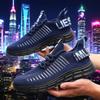 Men Running Shoes Lightweight Tenis Luxury Sneakers Soft Sole Breathable Comfortable Anti Slip New Fashionable Mesh Loafers Shoe
