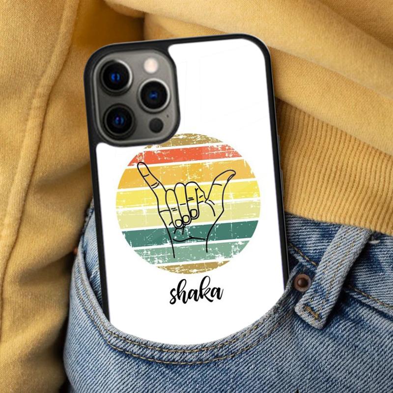 Shaka Surf Hang loose Soft Phone Case for iPhone 17 Air 16e Pro max 15 Pro 13 14 Plus 11 12 MagSafe Magnetic Coque