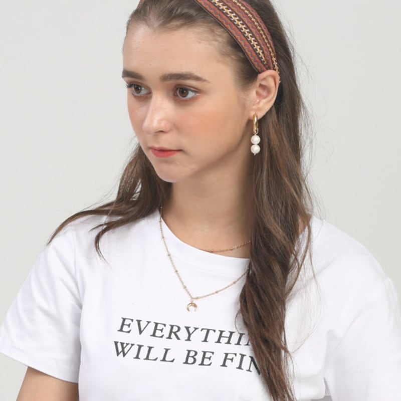 LALA Этническая повязка на голову-КОРИЧНЕВАЯ