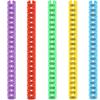 100pcs Plastic Poultry Leg Tags Mixed Colour Bird Leg Sign Rings  Poultry Accessories