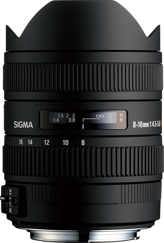 Sigma DC HSM зум-объектив для Canon 8-16 мм F4.5-5.6 широкоугольный APS-C.