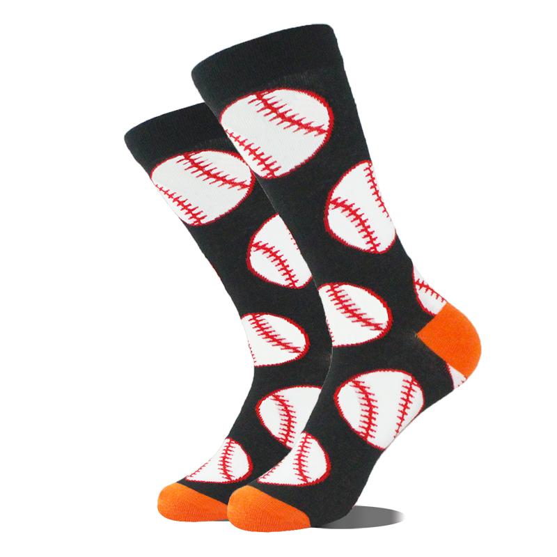 Men Dinosaur Astronaut Planet Crew Socks Harajuku Big Size Sokken Unisex Skateboard Divertidos Happy Design Hip Hop Funny Socks