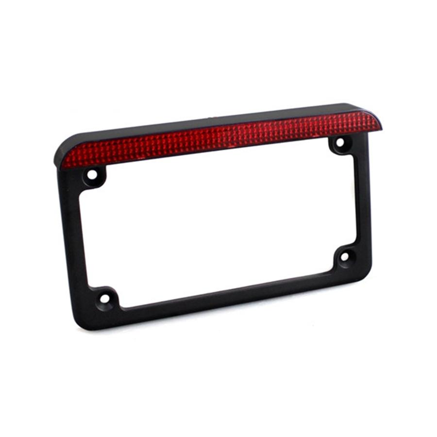 Universal 12V LED Motorcycle License Plate Light Stop Light for USA Number Frame