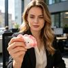 Сенсорная игрушка-антистресс Кольцо в форме пельменя Изготовлено из без запаха 1 шт.